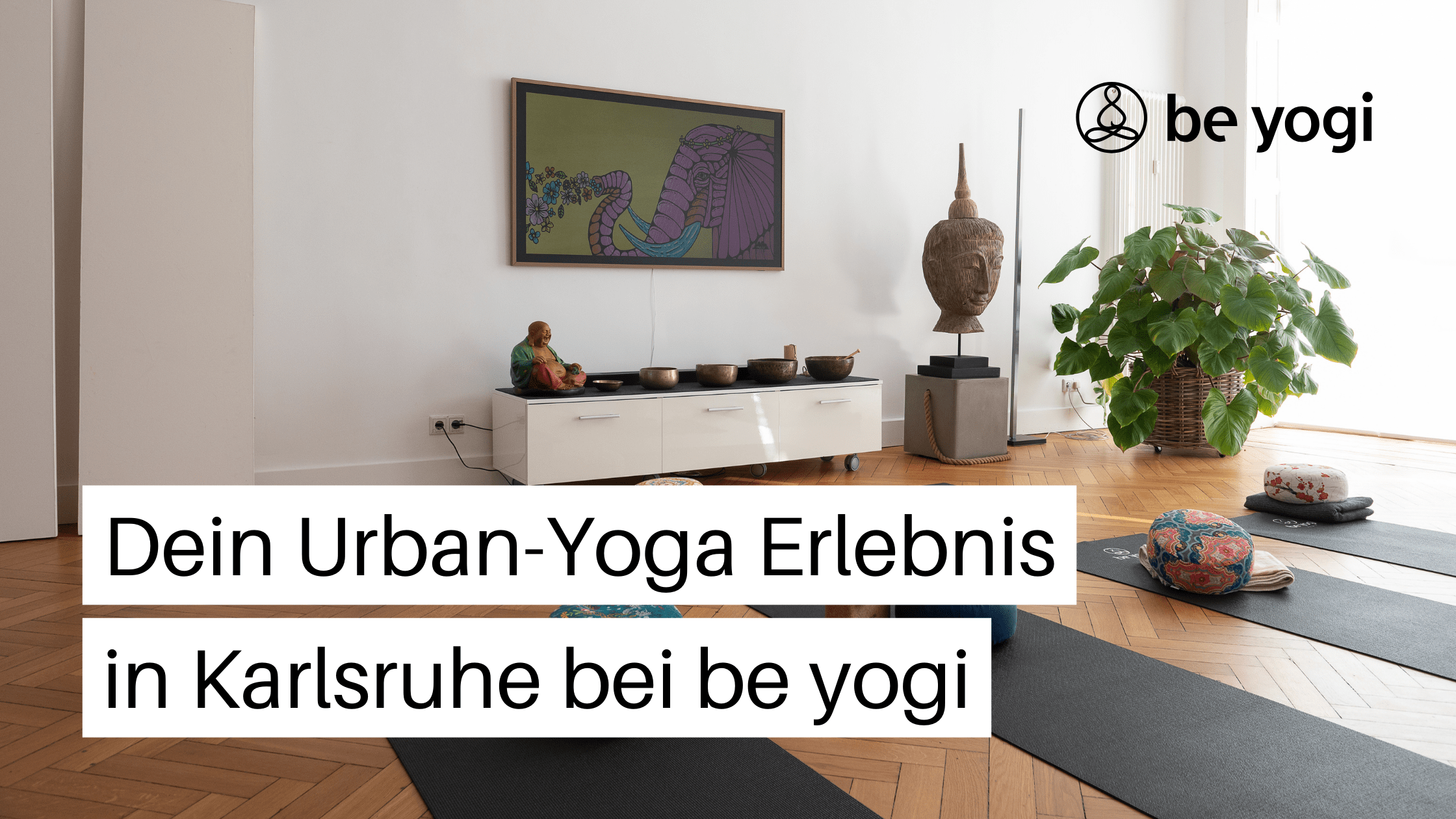 Dein Urban-Yoga Erlebnis in Karlsruhe bei be yogi