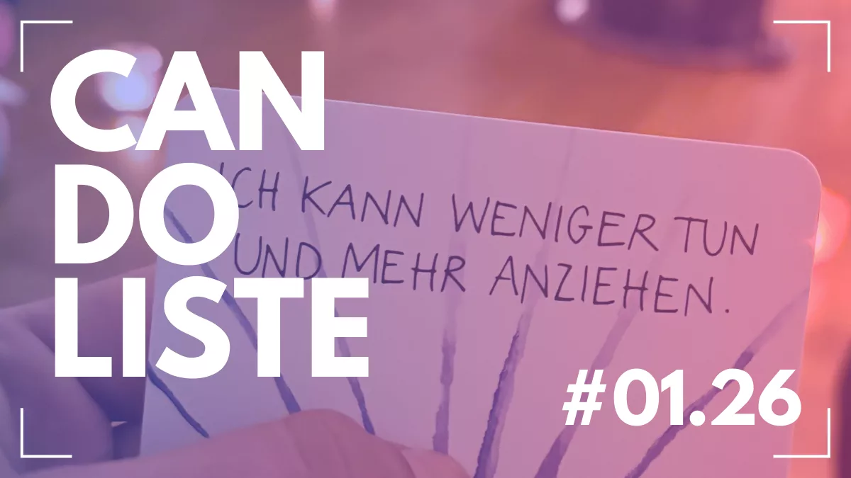 Deine Can-Do-Liste für den Januar 2026