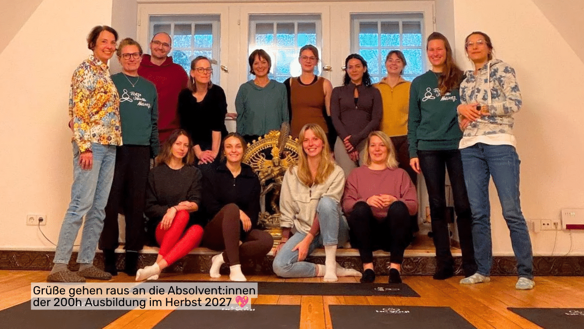 Was beim Yoga und besonders in der Ausbildung in dir wächst
